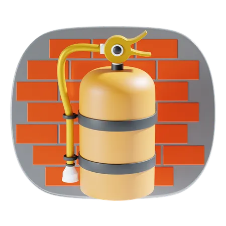 Extinguisher  3D Icon