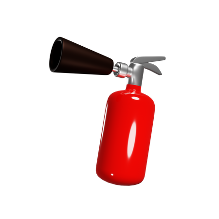 Extintor de incendios  3D Illustration