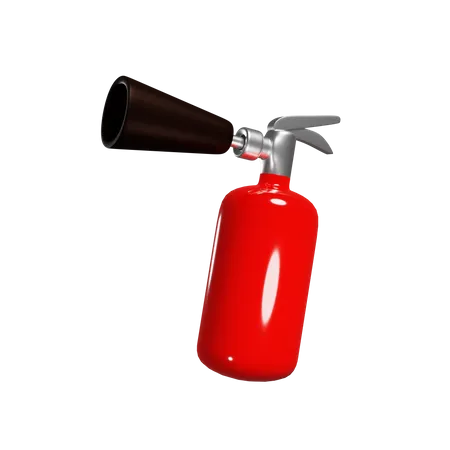 Extintor de incendios  3D Illustration