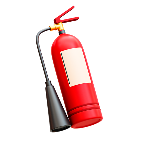 Extintor de incêndio  3D Illustration