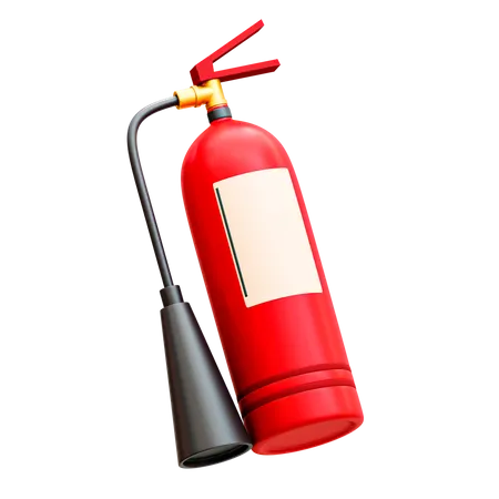 Extintor de incêndio  3D Illustration