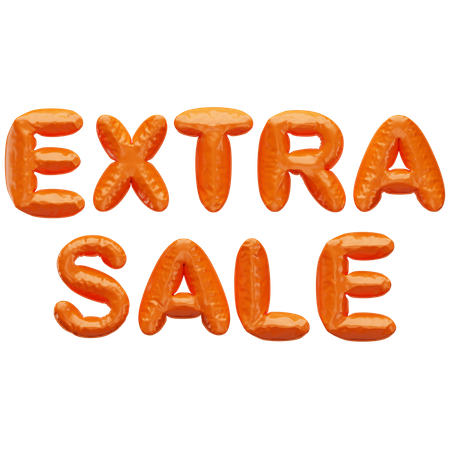 Extra Sale  3D Icon