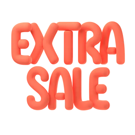Extra sale  3D Icon