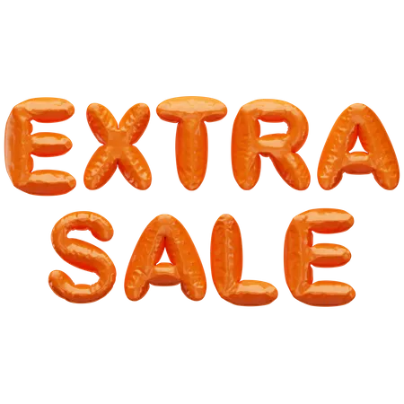 Extra Sale  3D Icon