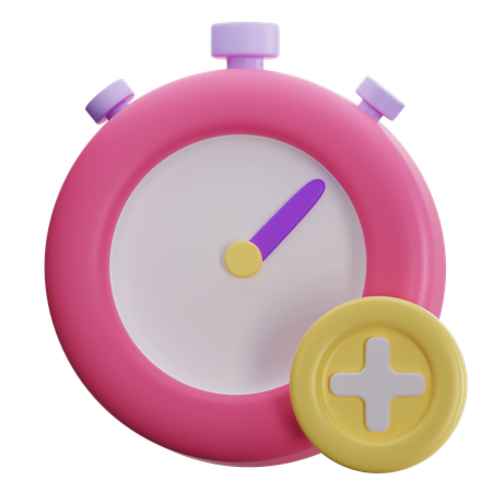 Extra Time  3D Icon