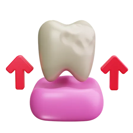 Extração de dente  3D Icon