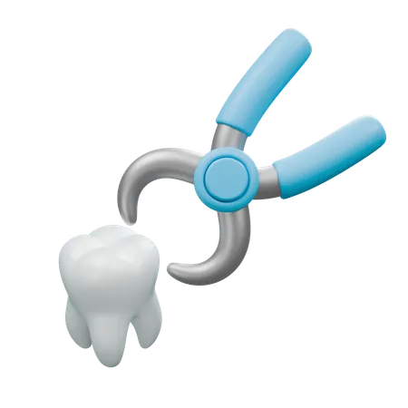 Extração de dente  3D Icon