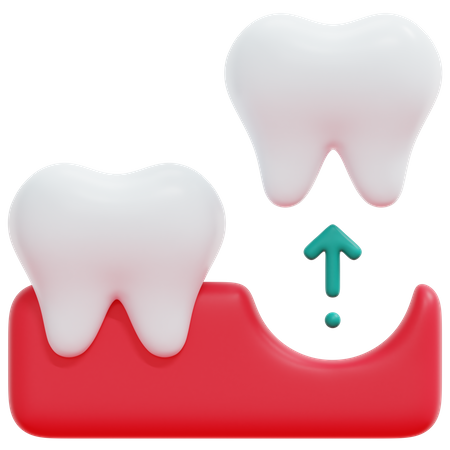 Extração de dente  3D Icon