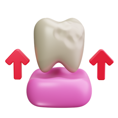 Extracción dental  3D Icon