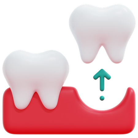 Extracción dental  3D Icon