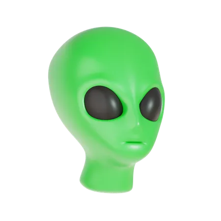 Extraterrestre  3D Icon