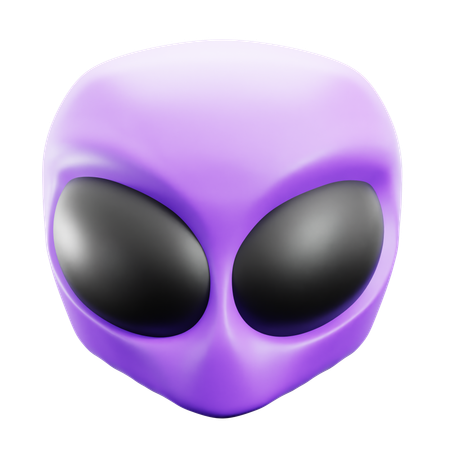 Extraterrestre  3D Icon