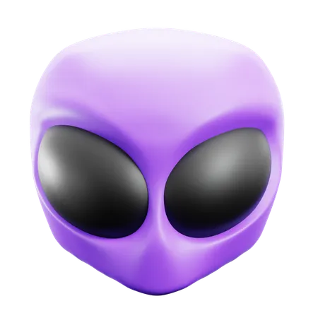 Extraterrestre  3D Icon