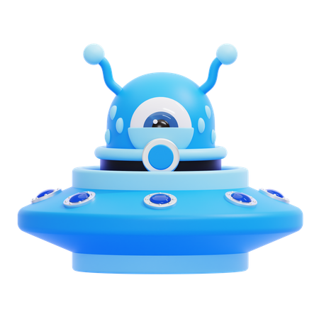 Extraterrestre  3D Icon