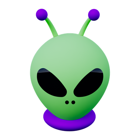 Extraterrestre  3D Icon