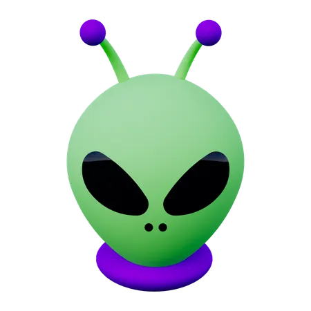 Extraterrestre  3D Icon