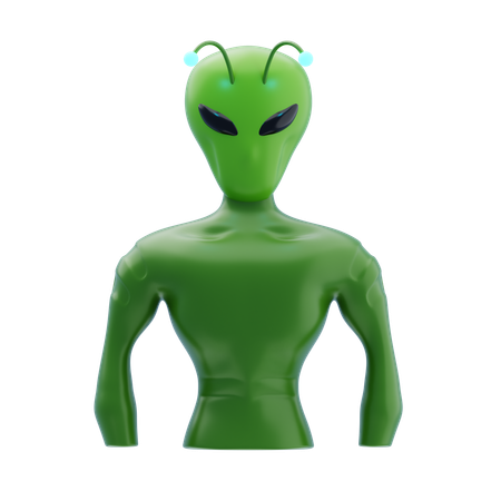 Extraterrestre  3D Icon