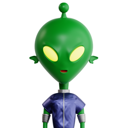 Extraterrestre  3D Icon