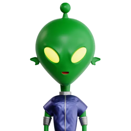 Extraterrestre  3D Icon