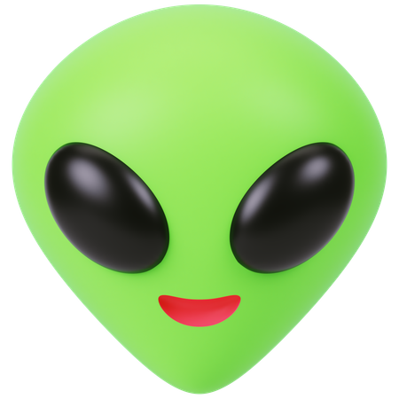 Extraterrestre  3D Icon