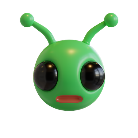 Extraterrestre  3D Icon