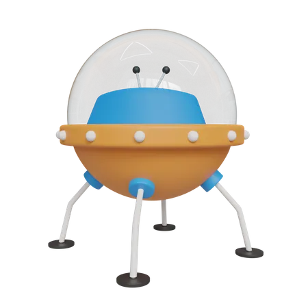 Extraterrestre  3D Icon