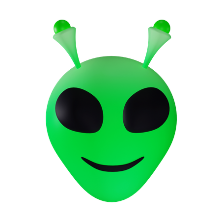 Emoji extraterrestre  3D Icon