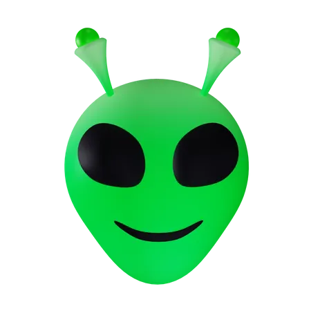 Emoji alienígena  3D Icon