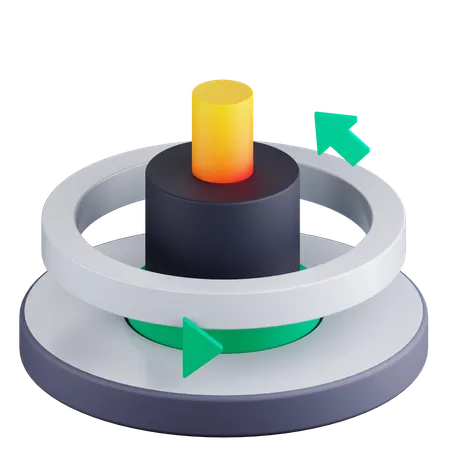 Forma de extrusão  3D Icon