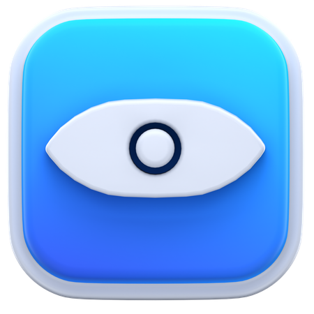 Eye  3D Icon