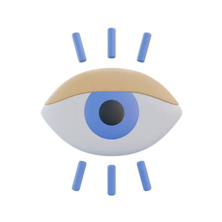 Eye  3D Icon