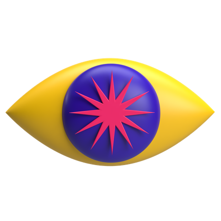 Eye  3D Icon