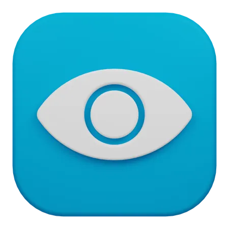 Eye  3D Icon