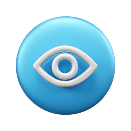 Eye  3D Icon