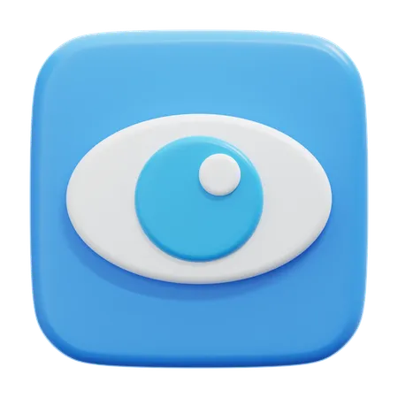 Eye  3D Icon