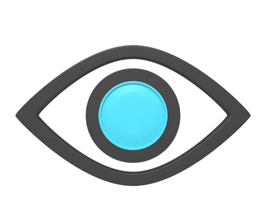 Eye  3D Icon