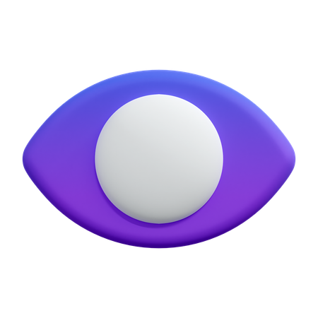 Eye  3D Icon