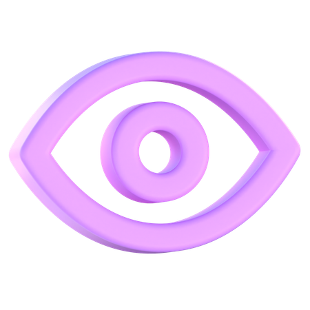 Eye  3D Icon