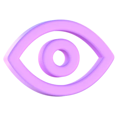 Eye  3D Icon