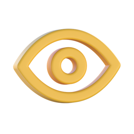 Eye  3D Icon