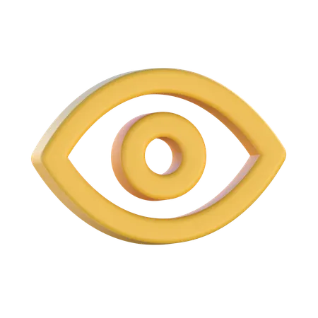 Eye  3D Icon