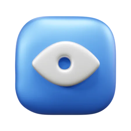 Eye  3D Icon