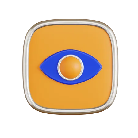 Eye  3D Icon