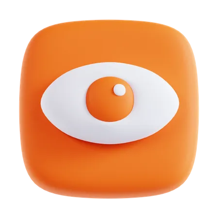 Eye  3D Icon