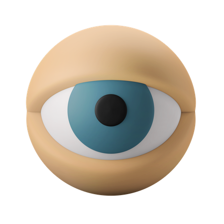 Eye 3D Illustration