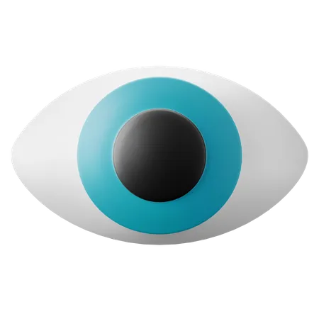 Eye Visibility Cute Minimal 3 D Icon Illustration 3D Icon