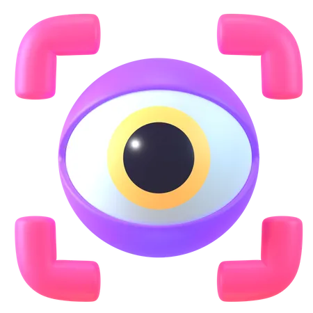 Eye  3D Icon