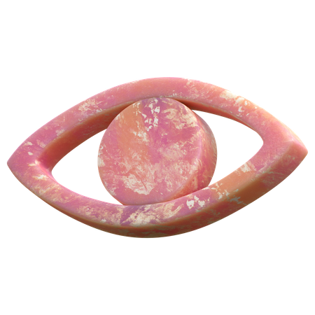 Eye Abstract Shape  3D Icon