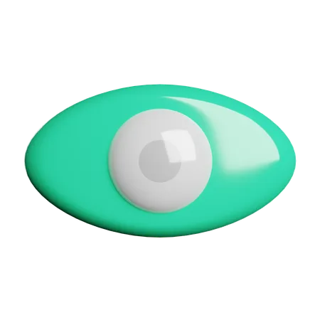 Eye Ball Viewer 3D Icon
