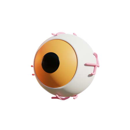Eye Ball 3D Icon